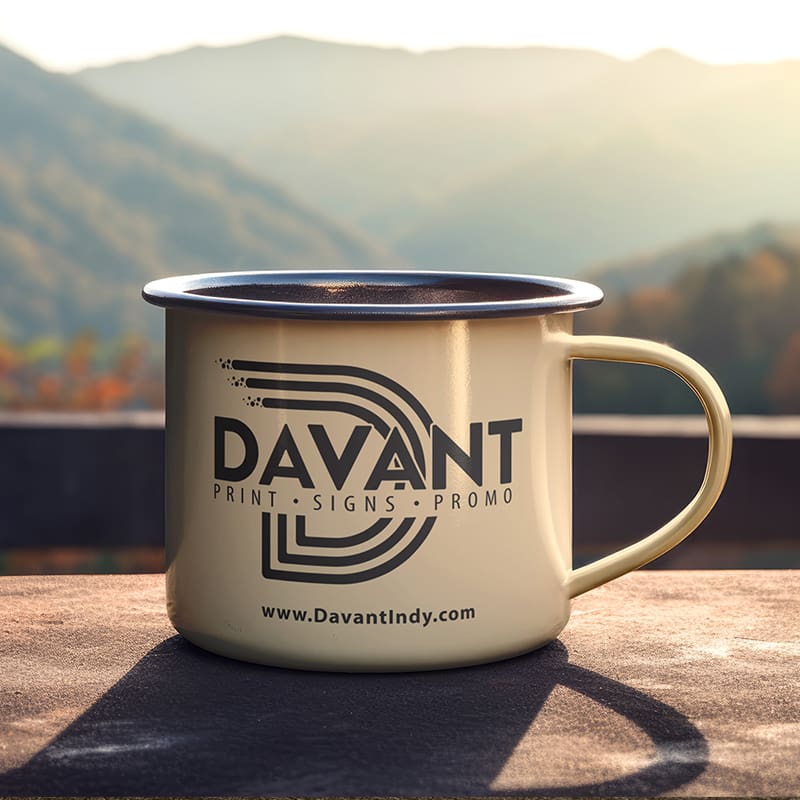 campfire coffee mug by davant